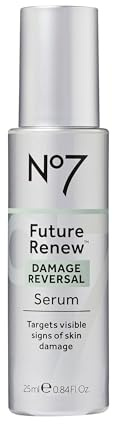 No7 Future Renew Damage Reversal Anti Aging Face Serum, 0.84 Fl Oz