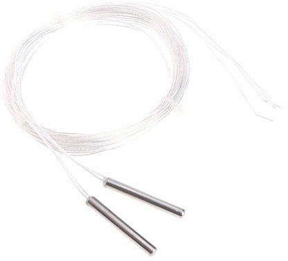 Pt1000 Temperatursensor mit robustem Edelstahl für Schalen, -50 °C ~ 650 °C, professioneller Widerstandssensor, 4 x 30 mm, 2 Stück