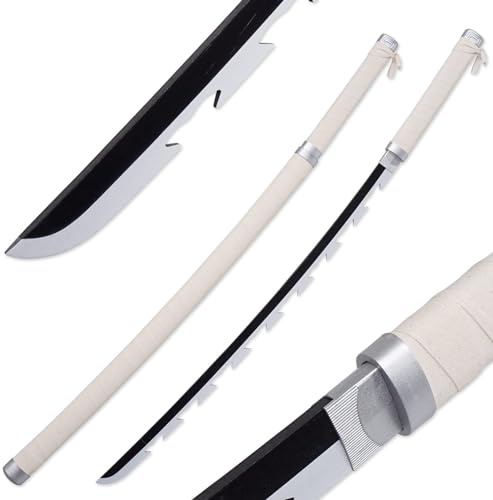 LQZJG Anime-svärd i bambu för cosplay, Hashibira Inosuke, katana-svärd, 103 cm (40 tum)