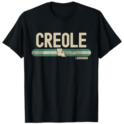 Creole LA | Louisiana | Travel & 80s Style T-Shirt