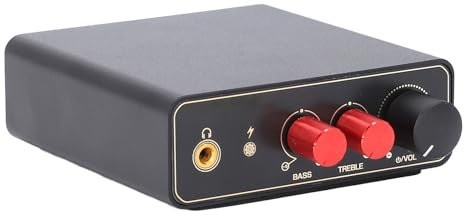 Turnabile PreamplifierturnTabl Preamplificatore Stereo Stereo Box MM MC PH Stage Preamp Amplificatore Amploofono con Regolazione Ad Alta Pressione a Bassa Pressione Collega Opzioni Esperienza