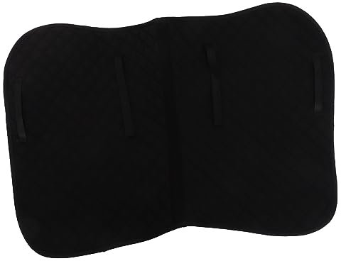 Abaodam Western Sattelunterlage Für Pferde rutschfeste Atmungsaktive Schweißpolsterung Aus Eva Und Baumwolle Elastisches Langlebiges Und Ergonomisches Pad Für Sicheren Halt Beim Reiten