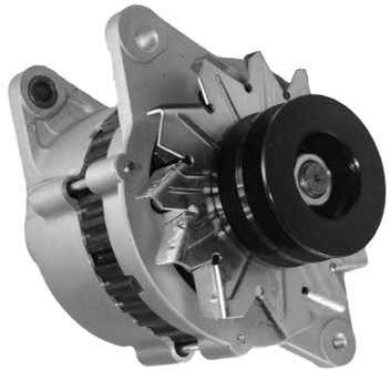 Sogoparts 24V 25A Lichtmaschine 23100-51H00 23100-51H0A 2310051H0A Kompatibel mit Nissan Dieselmotor TD42 1989-2007 Gabelstapler F03 F05 Kompatibel mit Pfeilspitze Rasen Gartengeräte