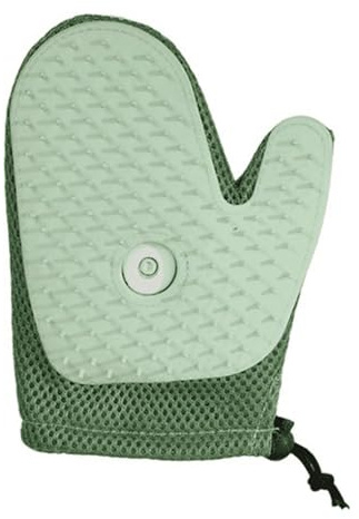 LLHCF Ergonomische Tierhaarentfernungshandschuhe mit antistatischem Spray-Design, Fell-Massagehandschuh für bequeme Katzenpflege, Haustier-Enthaarungshandschuhe
