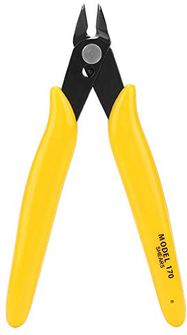 PINZA CORTADORA LATERAL DE CABLES ELECTRÓNICOS CON MANGO ERGONÓMICO PARA CORTE DE PLÁSTICOS Y CABLES VARIOS