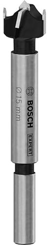 Bosch 1x Punta per cerniere EXPERT Laminated Wood (per Pannelli rivestiti in plastica, Pannello per mobili in legno massiccio, Ø 15,00 mm, Professional Accessorio Trapano a colonna)