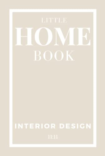 Little Home Book: Aesthetic Neutral Coffee Table Books, Decorative Home Staging and Bookshelf Styling Decor
