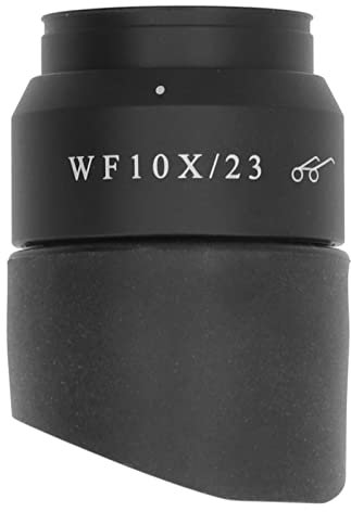 Lentille d'objectif de Microscope oculaire de Microscope en Verre Optique 10X Fort grossissement 30mm Filetage Standard RMS pour Laboratoire Objectif de Microscope stéréoscopique