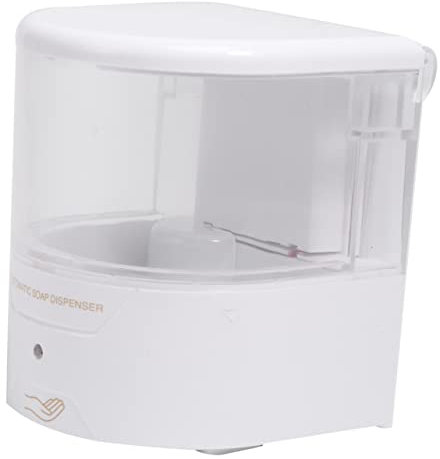 Amosfun Automatischer Seifenspender Mit Berührungslosem Infrarotsensor Wandmontiert Transparenter Behälter Auslaufsicher Geeignet Für Hotel Büro Badezimmer Einfache Handhabung Ohne Berühru