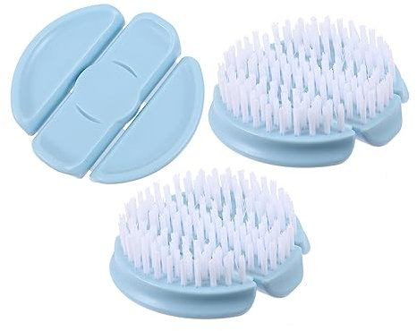 SHOWERORO 3stücke Teiliges Kunststoff Reinigungspinsel Für Obst Gemüse Küchenreinigung Flexibel Feine Borsten Schonend Vielseitig Für Töpfe Schüsseln Geeignet Angenehm Handhabung