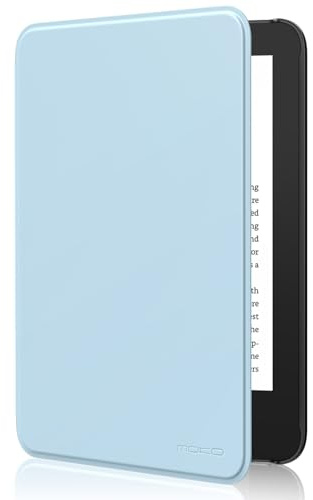 MoKo Case for 6 Amazon Kindle Basic 11th Gen 2024/2022, Sky Blue | Lightweight Shell Cover, Auto Wake/Sleep, Slim, Waterproof, for Amazon Kindle Basic 11th gen