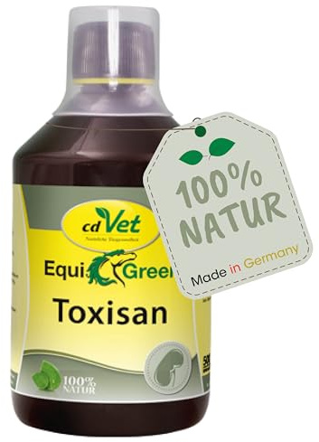 EquiGreen Toxisan 500ml - Ergänzungsfuttermittel für stoffwechselempfindliche Pferde und Ponys