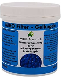 MIBO Filter Gelkugeln 200g ausreichend für ca.5000 L (0,15€/Stück) Filterbakterien Wasseraufbereiter Filterstarter