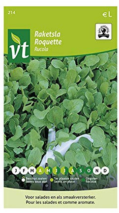Rúcula Rucola Organic Seeds - Rúcula de hoja ancha