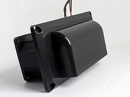 Universeller Seitenlüftungsluftventilator für 12V Black RV Camper Caravan Trailer Entlüftungsgitter