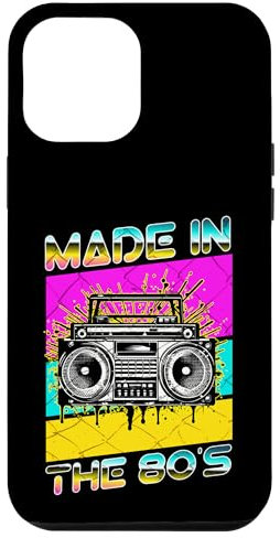 Hülle für iPhone 14 Plus Hergestellt im 80er Jahre 1980er Boombox Graffiti 80er Jahre Hip-Hop-Stil