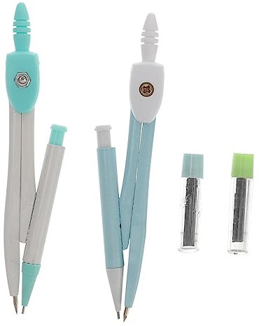 VILLFUL 4sätze Zirkel Mit Mine Und Aufbewahrungsbox Profi-zirkel Für Zeichnen Mit Nachfüllpackung Für Studenten Und Bürogebrauch