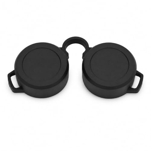 42-45mm Rubber Lens Caps, Binocular Ocular Lens Cover Binoculars Rainguard Eyepiece for 8x30, 10x30, 8x32, 10x32, 8x42, 10x42, 8x50, 10x50, 8x56, 10x56 Model