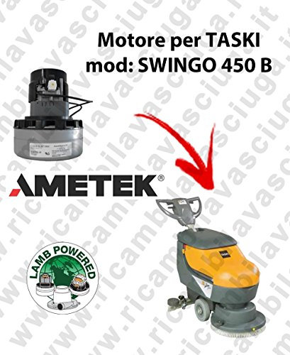 SWINGO 450 B MOTEUR ASPIRATION LAMB AMATEK pour autolaveuses TASKI