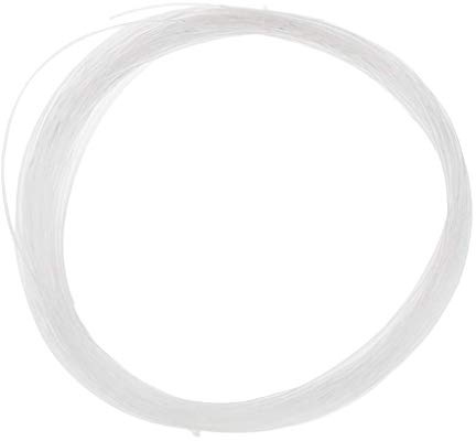 Tenlacum 33 m klare Angelschnur, Monofilament, Mono-Nylon, Angelschnur für Bootsangeln, Gussangeln, Haken, Binden, 0,7–1,5 mm