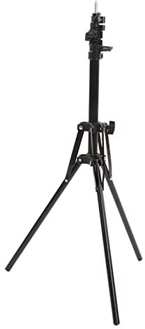 Alomejor Treppiede Pieghevole Estensibile da 1,6 M per Telefono e Fotocamera con Staffa Telescopica