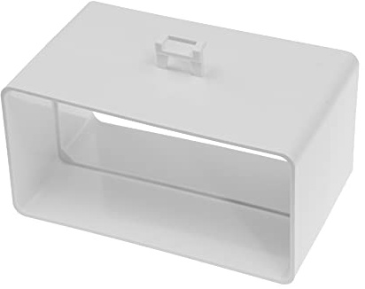 Vent Systems 150 x 75 mm rechteckiger Kanalverbinder – Rohrauslass-Auslaufkupplung – Heizung, Kühlung, Lüftungsanschluss – HVAC-System-Kanaladapter