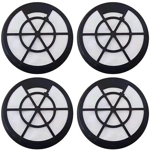 4 filtros HEPA de Repuesto para Eureka NEN110B NEN110A para Whirlwind Limpiador sin Bolsa, aspiradoras con Cable Ligero