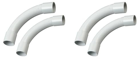 Kopp 2X Steckbogen für Isolierrohr M32, 397732096 (Packung mit 2)