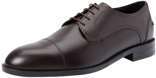 BOSS Tayil_Derb_ltadtc, Derby Uomo, Dark Brown, 46 EU