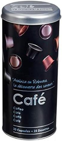 Generic - Lot de 3 boites de Café pour dosettes souple en Plastique de 24 grammes