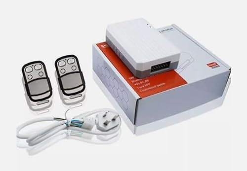 Remote Control Unit For Roller Shutter Garage Doors Motors + 2 Remotes UK Plug