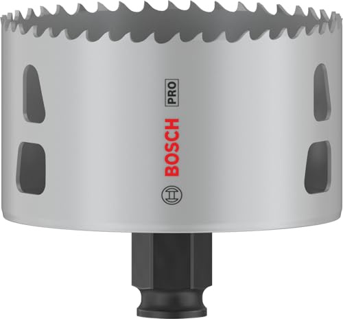 Bosch 8x Scie trépan PRO Multi Material Power Change Plus | pour Bois résineux, Cloison sèche, Ø 83 mm Professional Accessoire Perceuses