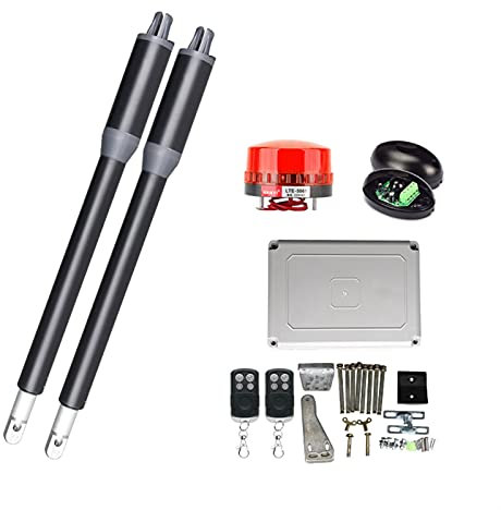 Apriporta 20. 0KG. Apritore automatico APERTURATORE SWING GAIN con WIFI Controllo della porta dell'operatore elettrico della serratura elettrica della tastiera del telecomando Motore durevole(Kit 2)
