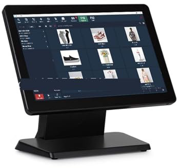 HPHPH Registrierkasse, Pos Software Registrierkasse Maschine for Kleine Unternehmen 10 Unterstützung Mehrere Sprachen Und Offline,für Restaurants, Supermärkte(I5 8G 128G)
