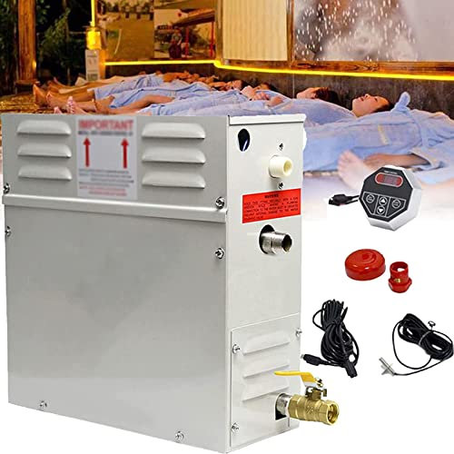 PoêLe De Sauna,Chauffe Sauna,Douche De Sauna,Sauna Commercial,220v 380v 3kw / 4,5 Kw / 6 Kw / 9 Kw Avec Affichage NuméRique Led,éGoutte Automatiquement,380V-4500W