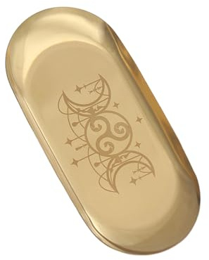 Vassoio per gioielli, vassoio pentacolare, vassoio ovale per cosmetici, dessert ornamentali