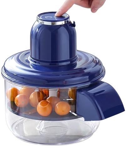 Máquina Peladora De Uvas - 50W Máquina Automática Eléctrica Multifuncional | Pelador De Ajos Electrico Para Frutas Pequeñas, Ajos Y Cocina Doméstica, Restaurantes