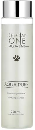 SPECIAL ONE - AQUAPURE - Shampoo Cani - Purificante ed Emolliente - Per Igiene Profonda e Cute Sensibile - Deterge, Igienizza e Mantiene il Manto Brillante - Per Utilizzo anche Frequente - 250 ml