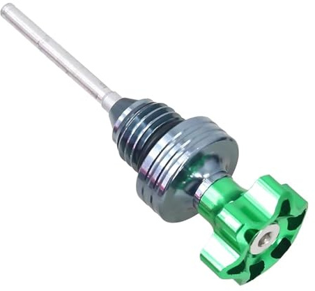 Oljemätstickor Motorcykel Tillbehör Oljenivåmätare Mätsticka Motorolja Påfyllningslock För GY6 För BWS För 125CC(Green)