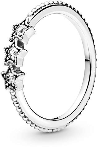 Pandora Passions Ring Sterne, Sterlingsilber, mit klarem Cubic Zirkonia