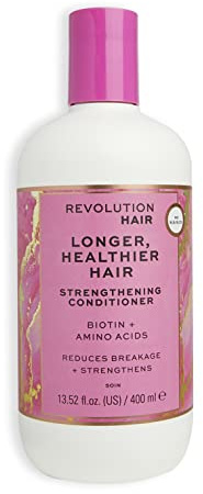 Revolution Haircare balsam, återfuktar och stärker torrt hår, minskar hårbrott, vegansk och djurförsöksfri, 400 ml