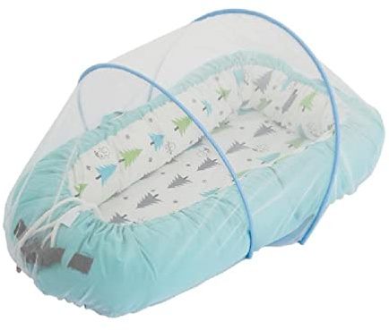 Moustiquaire portable pliable pour lit de bébé - Ciel de lit - Moustiquaire pour garder bébé à l'intérieur