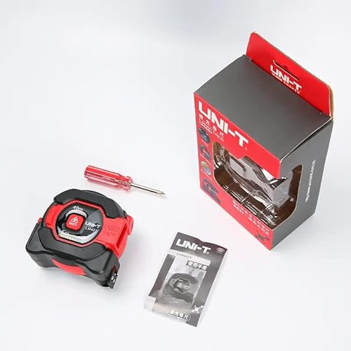 UNI-T LM40T Laser Measuring Tape Measure 40M Digital Distance Meter Rangefinder Retractable 5m Laser Ruler LCD Display Portable