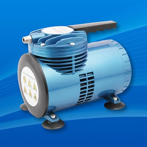FresQa Piston-Shaped air Compressor, Movable, Mini Silent Compressor,Blue