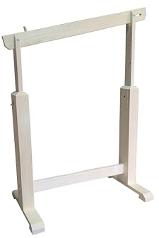 Funwave Universal Montagebock/Arbeitsbock/Stützbock/Unterstellbock bis 100kg belastbar für Hobby, Handwerken, Modellbau (1, Natur)
