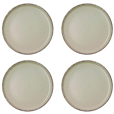 Quid Set de 4 platos llanos Duna de loza 26,5 x 2,8 cm