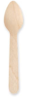 FRANZ MENSCH 1000 Stück NATUREStar Kaffeelöffel | Holz, FSC® 100%, natur, L: 11cm, Karton, Einwegbesteck, Holzteelöffel, Holzbesteck, Einmalbesteck, Party Besteck, Einmalteelöffel