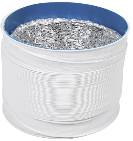 CAXUSD Pvc Ventilation Pipe Flexible Dryer Vent Hose for Portable Air Conditioner Long Hose Extension for Home Use
