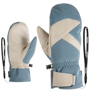 Ziener GETTERO-Z Iron Sky Cord, 11 Manoplas de esquí para Hombre, Impermeables, Lana termoshield