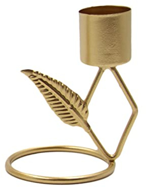 Guaber Candelador De Anillo Hoja Metal Hierro Forjado Candlestick Candlestick Centro Bodas Centro Bodas Suministros Cumpleaños para Hombres Candelador Hierro Forjado
